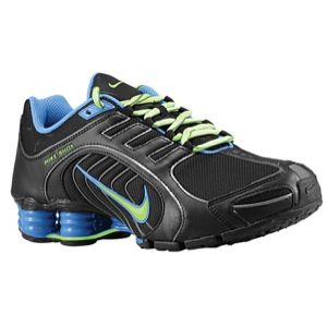 Nike Shox Navina SI   Womens   Running   Shoes   Black/Flash Lime/Blue