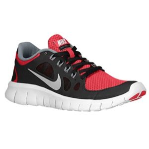 Nike Free 5.0   Boys Grade School   Running   Shoes   Distance Red/Black/Cool Grey/Metallic Silver