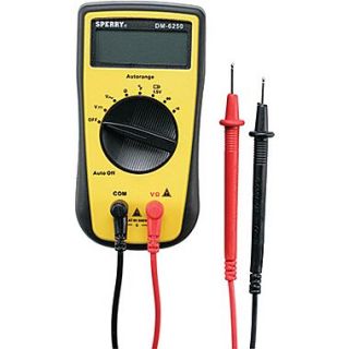 Gardner Bender 62 Series Digital Multimeter, 200   500 V AC/DC