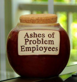 Tumbleweed 'Ashes of Problem Employees' Money Jar : Ashes Of Former : Everything Else