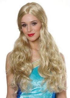 Deluxe Goddess Blonde Wig: Clothing