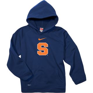 NIKE Youth Syracuse Orange Therma FIT Performance Pullover Hoody   Size: Small,