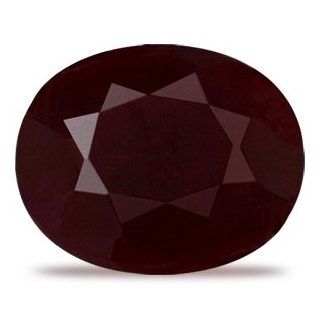 3.09 Carat Loose Ruby Oval Cut: Jewelry