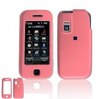Samsung Glyde U940 Cell Phone Pink Rubber Feel Protective Case Faceplate Cover : Office Supplies : Office Products