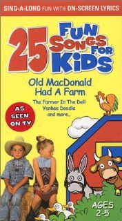 25 Fun Songs For Kids   Old MacDonald Had a Farm [VHS]: Movies & TV
