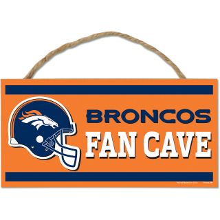 Wincraft Denver Broncos 5X10 Wood Sign with Rope (82987013)
