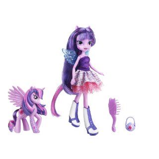 My Little Pony Equestria Girls Twilight Sparkle Doll and Pony Set: Toys & Games