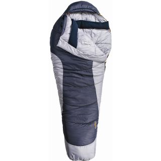 ALPINE DESIGN 0 Degree Terrain Mummy Sleeping Bag   Size: Adult, Grey/orange