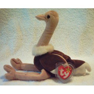 Ty Beanie Babies Stretch the Ostrich   Retired: Toys & Games