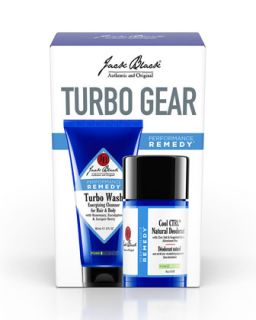 Mens Turbo Gear Set, 2.75 oz   Jack Black   Black