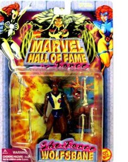 Marvel Hall of Fame She Force Wolfsbane Action Figure: Toys & Games