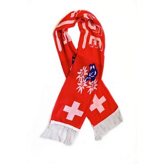 Premiership Soccer Switzerland Premium Soccer Fan Scarf (400 1300)