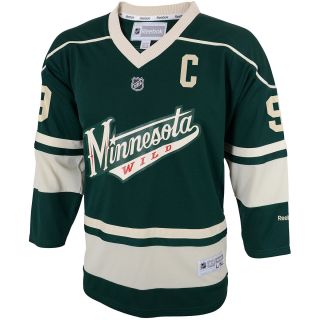 REEBOK Youth Minnesota Wild Mikko Koivu Replica Alternate Color Jersey   Size: