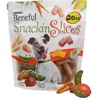 Beneful Snackin' Slices Crunchy Dog Treats 20oz : Pet Snack Treats : Pet Supplies