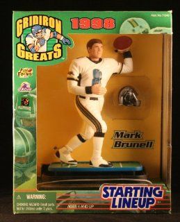 MARK BRUNELL / JACKSONVILLE JAGUARS 1998 NFL GRIDIRON GREATS Starting Lineup Deluxe 6 Inch Figure: Toys & Games