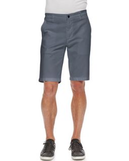 Mens Griffin Flat Front Shorts, Blue   AG Adriano Goldschmied   Blue (34)