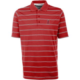 Antigua Los Angeles Angels of Anaheim Mens Deluxe Short Sleeve Polo   Size: