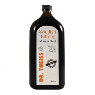Dr. Theiss Schwedenbitter A (Swedish Bitters) 33.8oz herbal bitters by Naturwaren Health & Personal Care