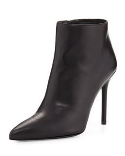 HiTimes Leather Bootie, Black (Made to Order)   Stuart Weitzman   Black (41.
