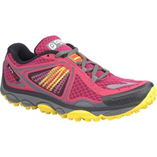 BROOKS Womens PureGrit 3 Trail Running Shoes   Size: 7b, Sangria Cherry