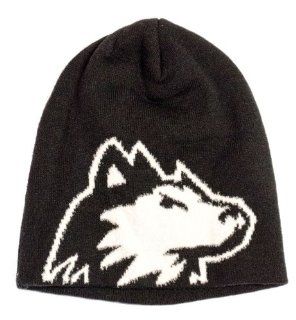 NCAA Licensed Northern Illinois University NIU Huskies Hype Mascot Knit Beanie Hat : Sports & Outdoors