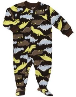Carter's Toddler Footed Fleece Sleeper   Dinosaur Print 3T: Clothing