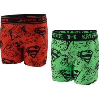 UNDER ARMOUR Boys Alter Ego Superman Boxer Briefs   2 Pack   Size: Small, Noise