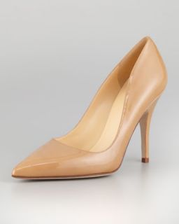 licorice patent pointed toe pump, camel   kate spade new york   Camel (39.0B/9.