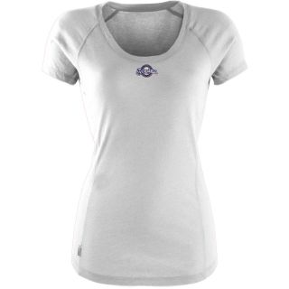 Antigua Milwaukee Brewers Womens Pep Shirt   Size: XL/Extra Large, White (ANT
