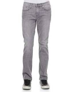 Mens Five Pocket Slim Fit Jeans, Dark Gray   J Brand Jeans   Dark gray (33)