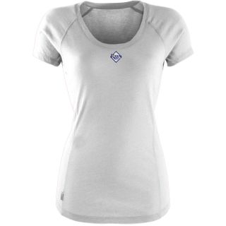 Antigua Tampa Bay Rays Womens Pep Shirt   Size XL/Extra Large, Navy/heather