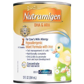 Nutramigen Formula for Cows Milk Allergy CONCENTRATE, Liquid, 13 Ounce (Pack of 12): Health & Personal Care