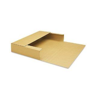 Create A Box 24 Inch x 18 Inch x 6 Inch/4 Inch/2 Inch/1 Inch Multi Depth Corrugated Boxes, 20 Pack   Box Mailers