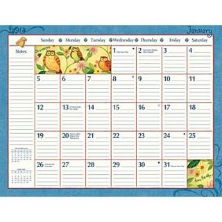 LANG Schoolhouse 2014 Desk Pad Calendar