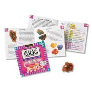 Dig Into Rocks   Minerals and Crystals book for children: Toys & Games