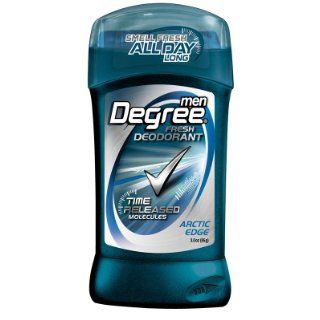 Degree for Men Deodorant Time Released, Arctic Edge, 3 Ounce Packages (Pack of 6): Health & Personal Care