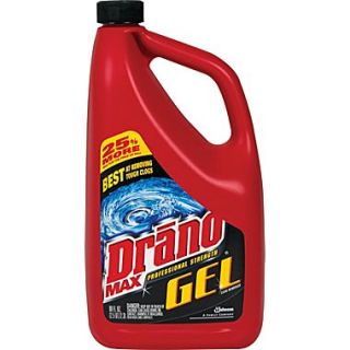 Drano Max Gel Drain Cleaner; 80 oz.