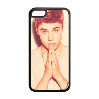 Customize Super Star Handsome Well known Charming Boy Justin Bieber Plastic and TPU Cases for Iphone 5C (Cheap IPhone5),Back case: Cell Phones & Accessories