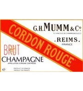 G.H. Mumm   Brut Champagne Cordon Rouge NV: Wine