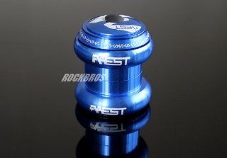 AEST Threadless External Headsets Sealed Cartridge Bearings CNC 1 1/8" Blue : Bike Headsets And Accessories : Sports & Outdoors