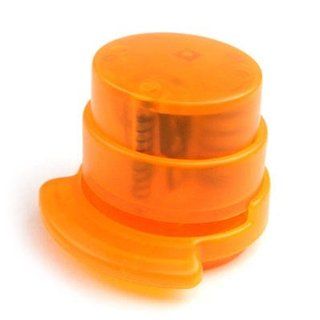 Environmental Friendly Staple less Stapler   Orange Color : Desk Staplers : Office Products