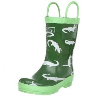 Hatley Boys 2 7 "Later Alligator" Rain Boots,Multi,13: Clothing