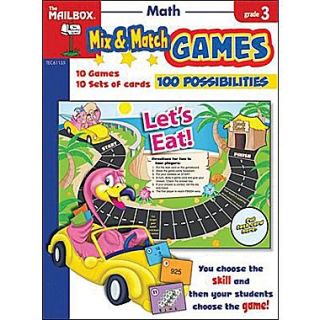 The Mailbox Books Math Mix and Match Game Book, Grades 3rd