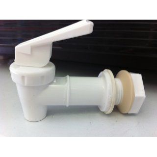 Tomlinson Ceramic Crock Lever Faucet   Ivory White: Kitchen & Dining