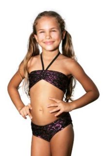 Hello Kitty Faces Bandeau Bikini   Little Girl Clothing