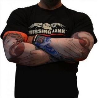 Missing Link ArmPro Wing and Prayer Compression Arm Sleeves. (Look Like Tattoos). Protects from Sunburn. APWP Clothing