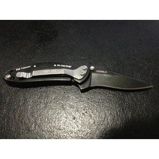 Kershaw 1600BLK Ken Onion Black Chive Pocket Knife with SpeedSafe : Folding Camping Knives : Sports & Outdoors