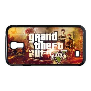 Samsung S4 I9500 Case Good looking Printing Grand Theft Auto V GTA 5 Computer Game 4: Cell Phones & Accessories