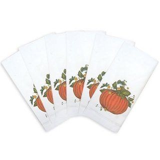 Bundle of Pumpkin Napkins: Cloth Napkins: Kitchen & Dining