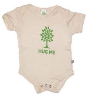 Hug Me   Certified Organic Cotton Silly Baby Bodysuit: Clothing